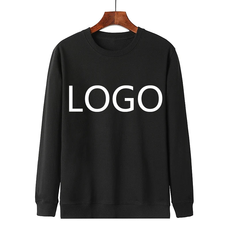 

Spring Fall New Fashion Basic Custom Logo Hoodie Men Blank Crewneck Sweatshirt, Pic