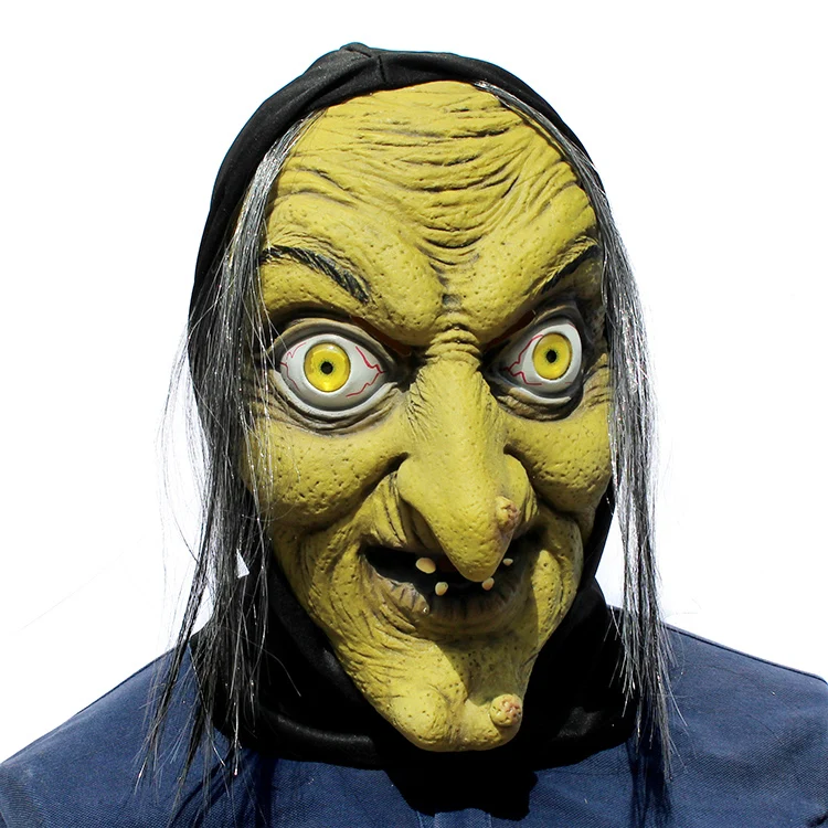Realistic Horror Masks/ Witch Mask Latex Mask Scary Party Full Face