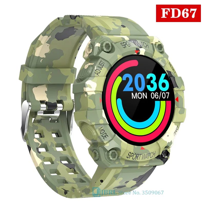 

FD67 Smartwatch Men Women Sport Smart Watch Fitness Tracker Smart Bracelet Electronics For Android IOS Smart Clock