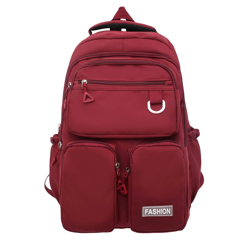 

Backpack Large Capacity Travel Leisure Simple Backpack Student Schoolbag One Piece Dropshipping 046