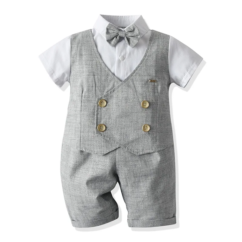 

Kids formal boy dress baby party birthday wedding gentleman dress suit boy suit costume boy shorts suit