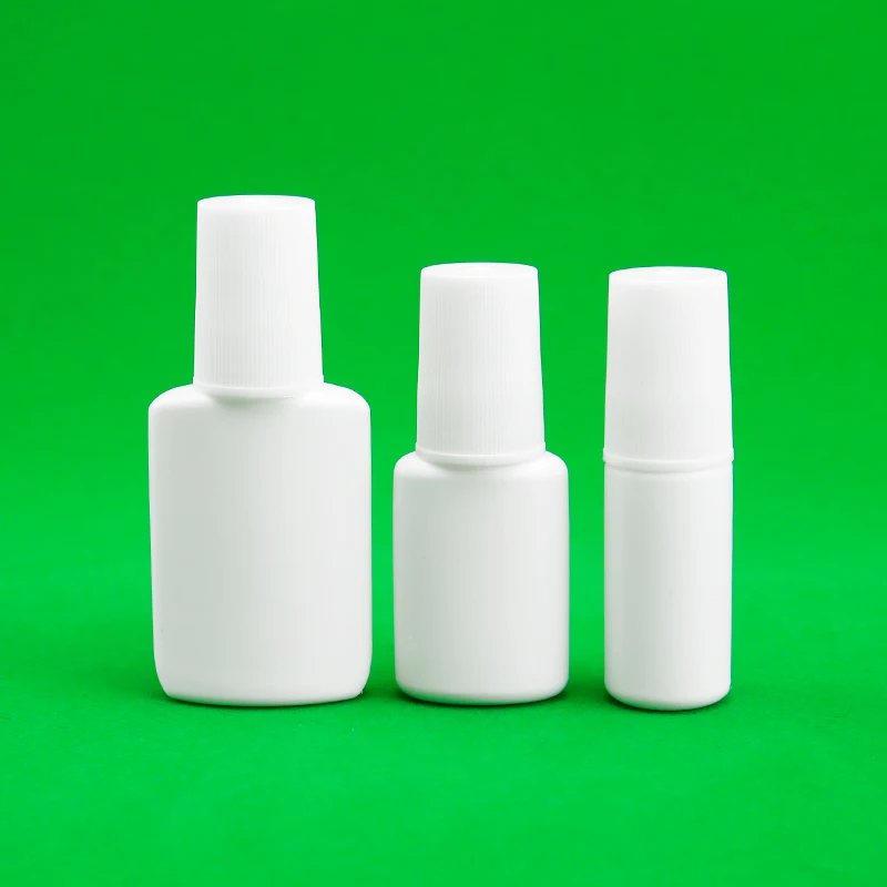 

5ml 10ml 15ml Empty UV Gel Nail Polish Plastic Dropper Bottles for Beauty Packaging