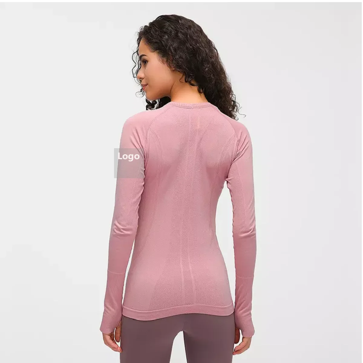 Custom Women Long Sleeve Yoga Tops 