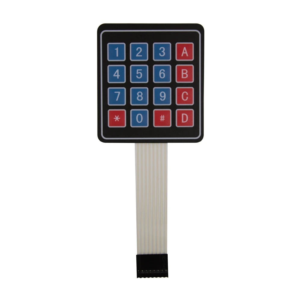 China Manufacturer Membrane Switch Matrix Keyboard 3x3 Matrix Membrane ...