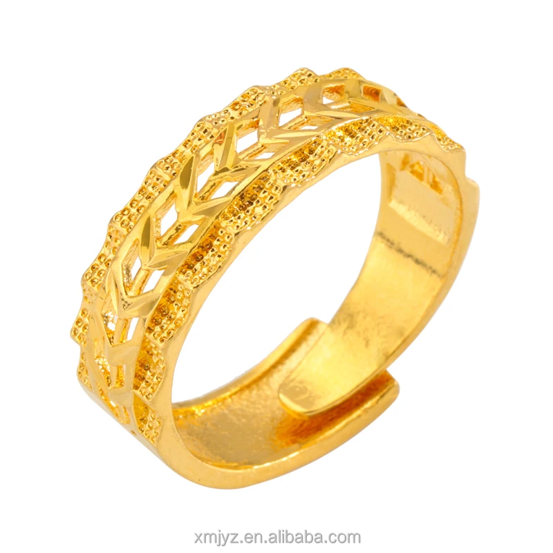 

Cross-Border Supply Of Foreign Trade Arrow Ring Open Brass Gold-Plated Ring Japanese And Korean Fashion Ins Wind Ring Female