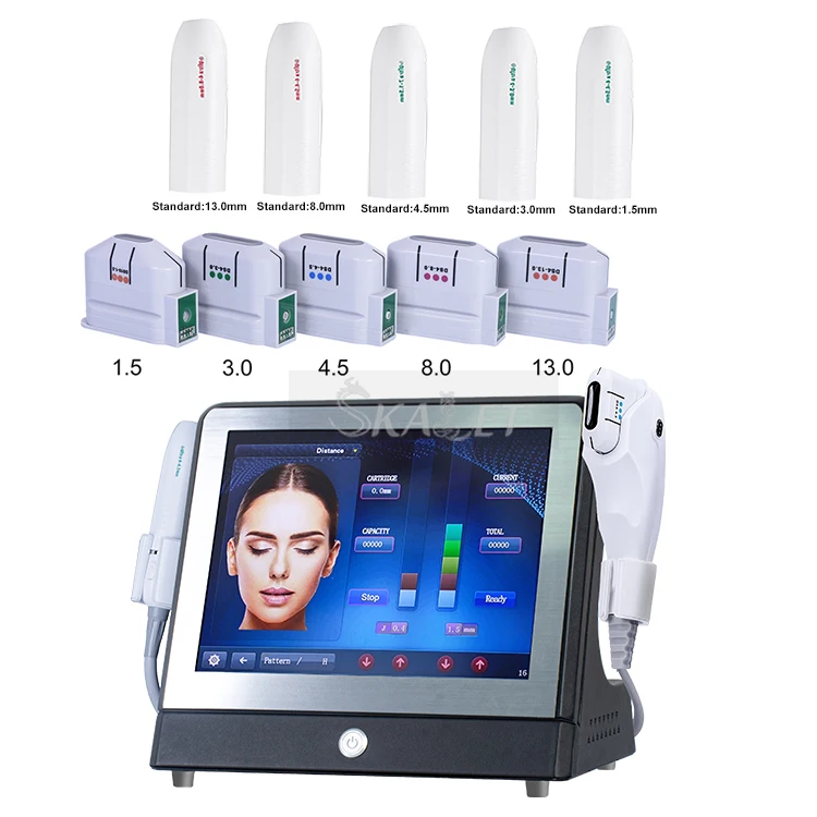 

10000 Shots 3D Hifu Face Body Lift HIFU Machine 10 Cartridges Portable HIFU Anti-Wrinkle Machine