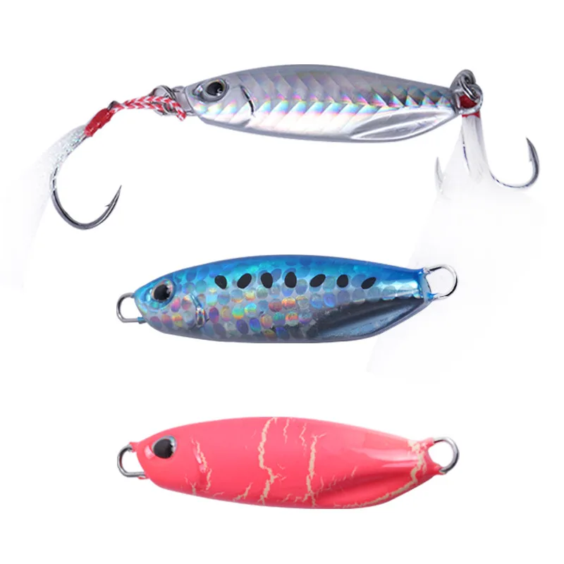 

HAWKLURE Japan duo metal jig 20g 30g 40g 60g 80g Slow Pitch Jigging Lure