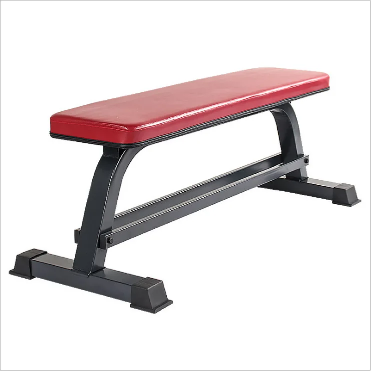 

New Wholesale Multifunctional Dumbbell Flat Bench Dumbbell Bench, Black, red