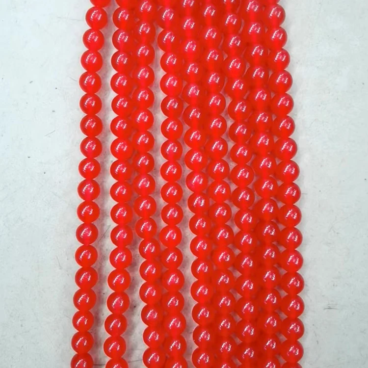 

Wholesale Cheap Carnelian(Dye) Stone Beads Red Agate 8mm Loose Beads in Bulk