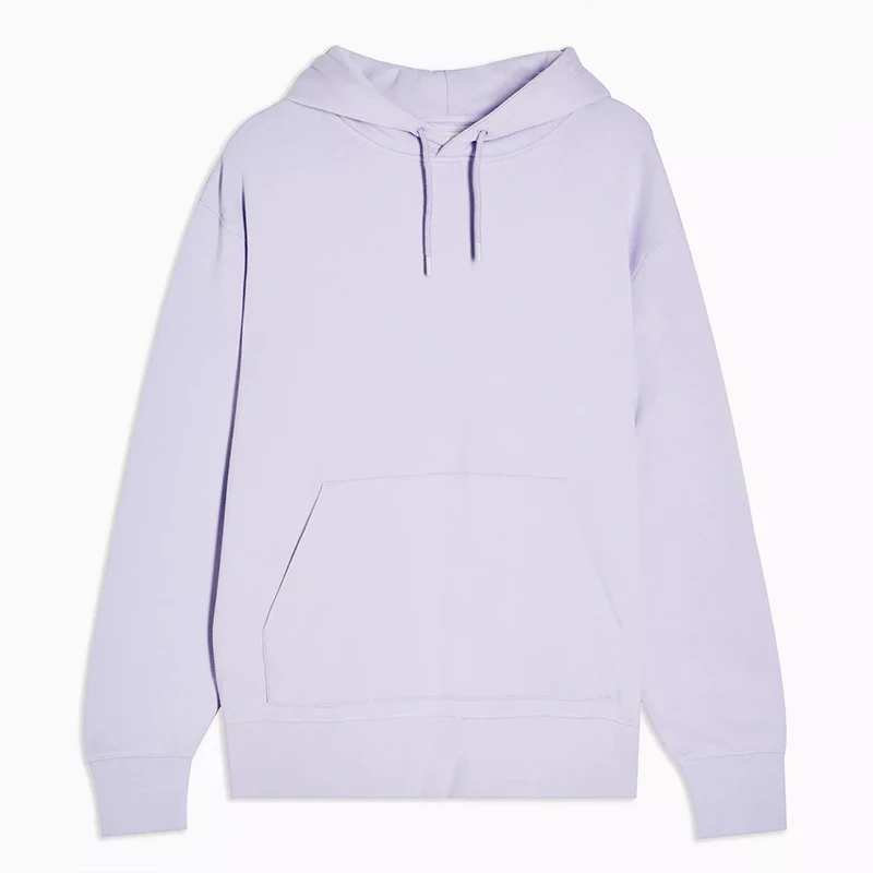 Wholesale Pastel Color Plain Pullover Hoodies Unisex Wholesale French Terry Organic Cotton