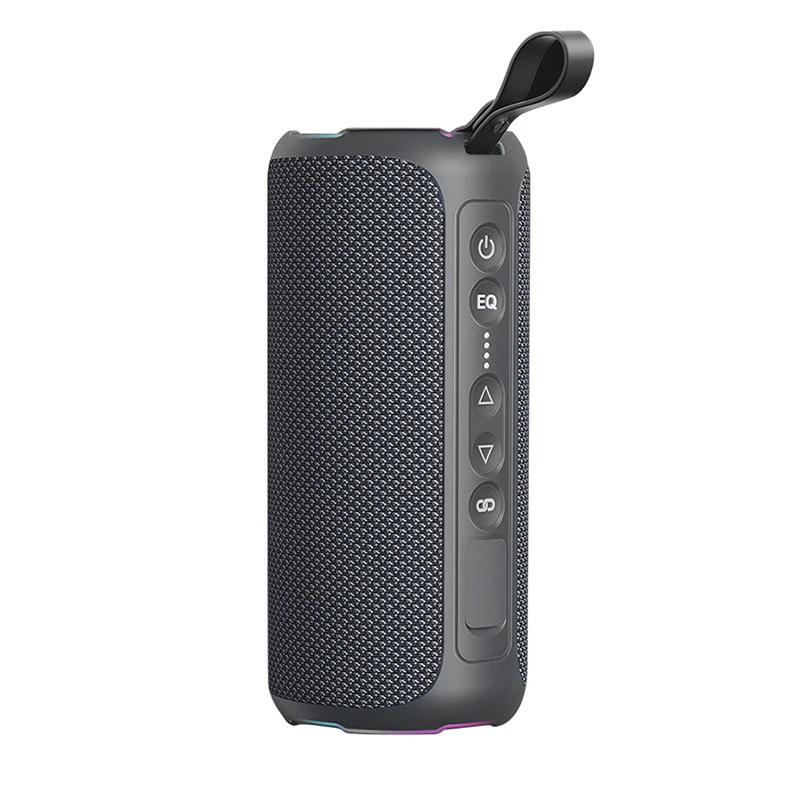 

Portable Fabric Loa 40W TWS wireless Speaker With DSP Super Bass Parlantes IPX7 Waterproof Caixa De Som, Black