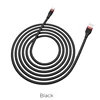 Hoco. U72 Forest USB to Type-C charging data cable 1.2m silicone braid current 2.4A