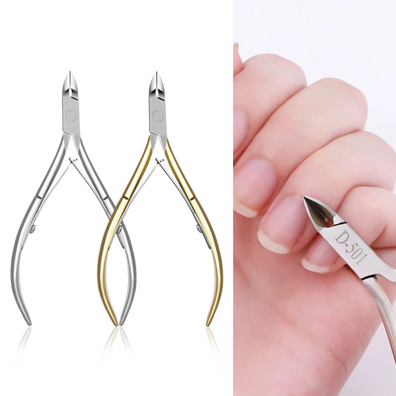 

Stainless Steel Cuticle Nipper Professional Remover Scissors Finger Care Manicure Nail Clipper Dead Skin Tools, Picture