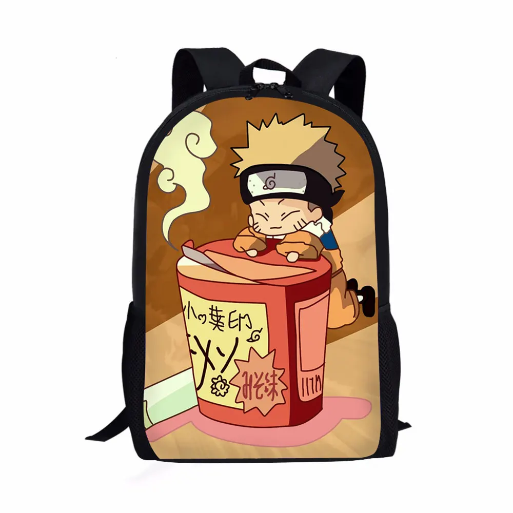 

Custom Ita Cartoon Anime Design Sublimation Print On Demand Laptop Fashion Polyester Children Kid Boy Girl Backpack School Bag