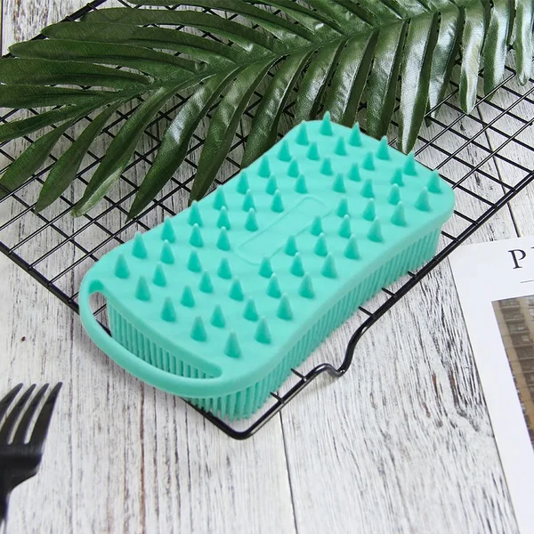 

Soft cleaner cleaning body Scrubber for Baby Bath shower hair Scalp clean Silicone Massage Brush, Multiple colors