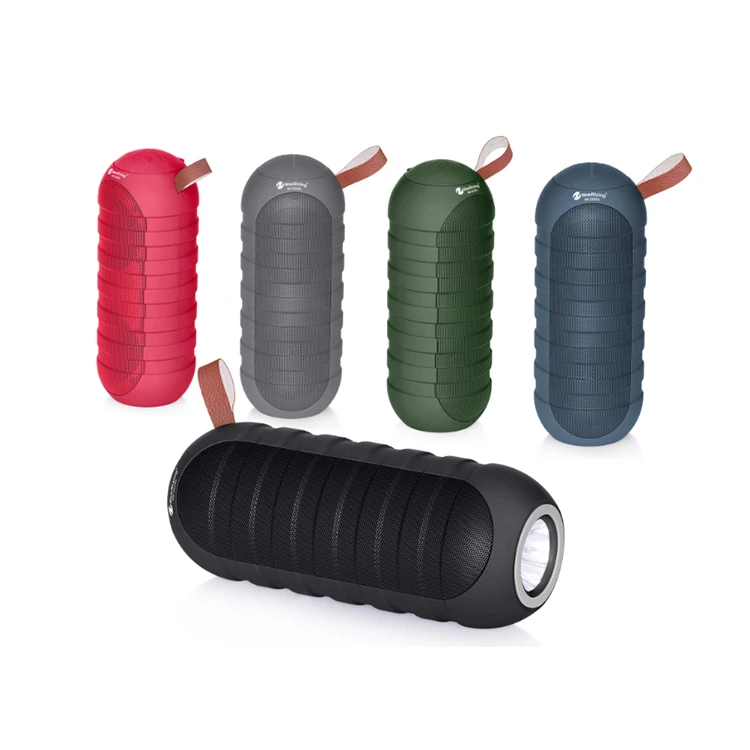 

NR-3025L speaker mic Outdoor waterproof heavy subwoofer portable plug-in speaker with flashlight speaker