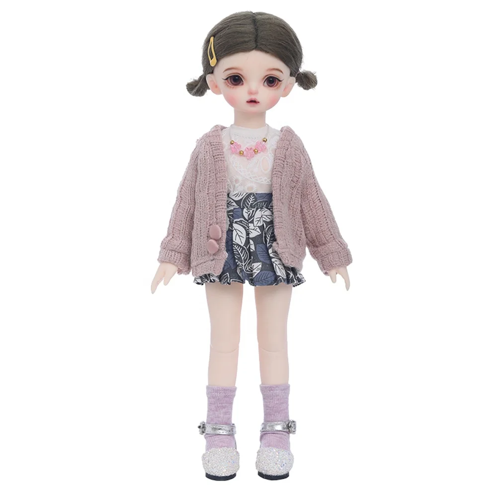 

Shuga Fairy Hati  BJD Doll Anime Resin Surprise Gift for Girls Birthday Dolls, Natural skin