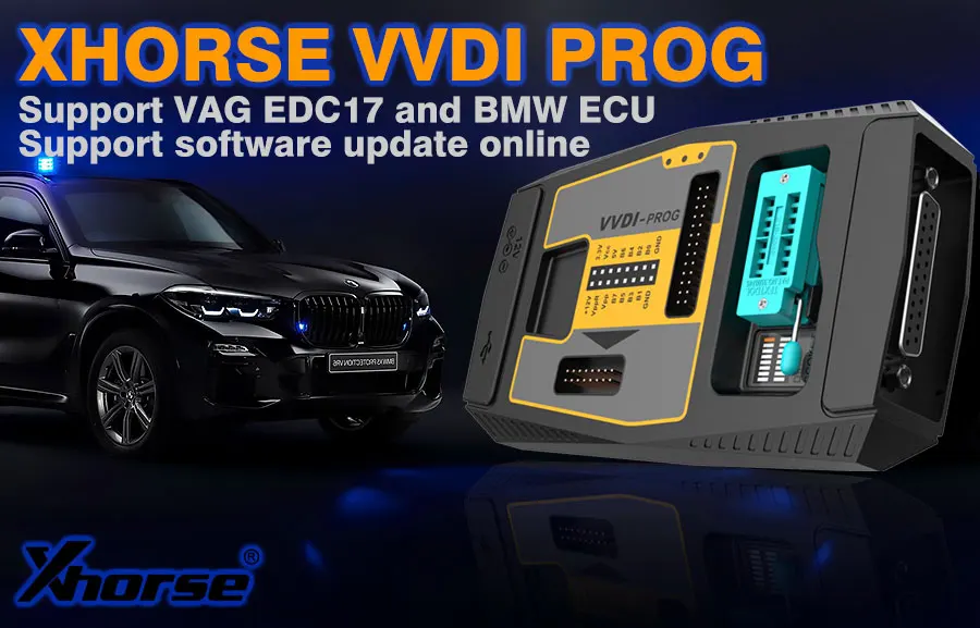 Vvdi prog 5.3. Xhorse vvdi prog. vvdi prog eeprom adapter. xhorse vvdi prog programmer tool device.