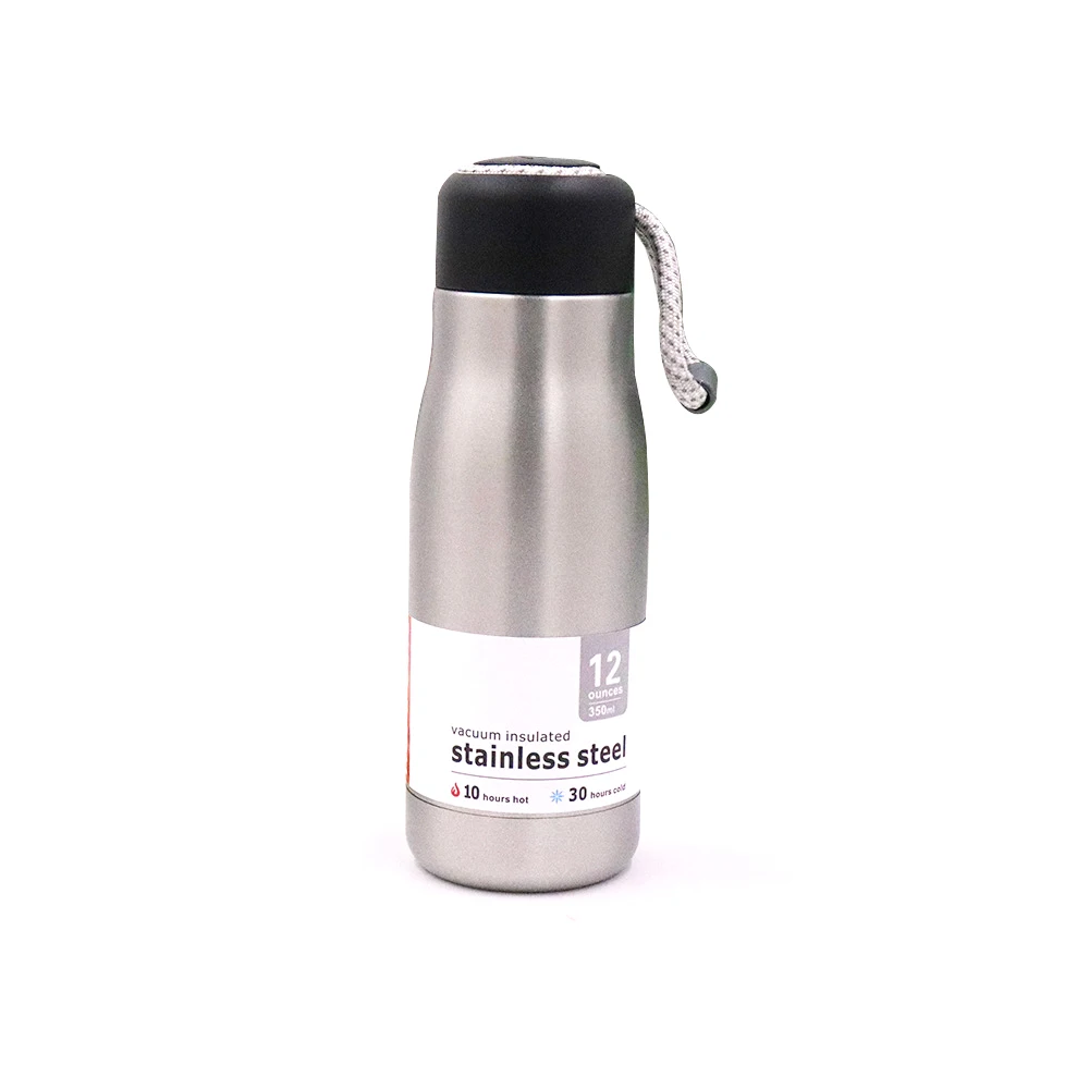 

Custom Logo Insulated Anti-Motion Design 304S Stainless Steel Water Bottle Standard Flip cover Vacuum Thermos For outdoor sports, Multi-colors
