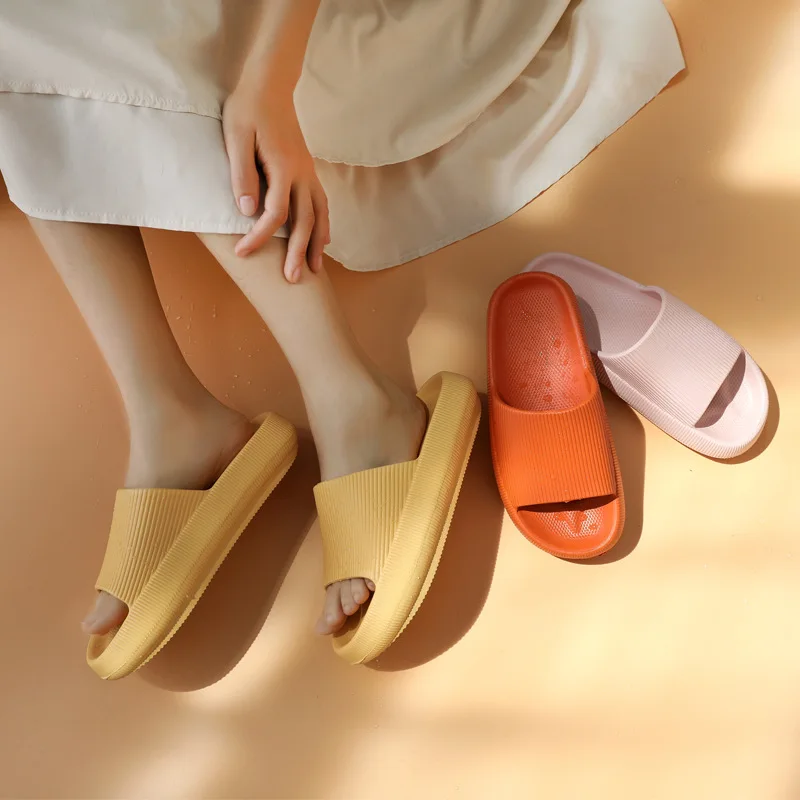 

EVA Home Sandals Bathroom Slides Slippers indoor Soft Sole Open Toe House sandal for Men's and Women's slipper, Mix color