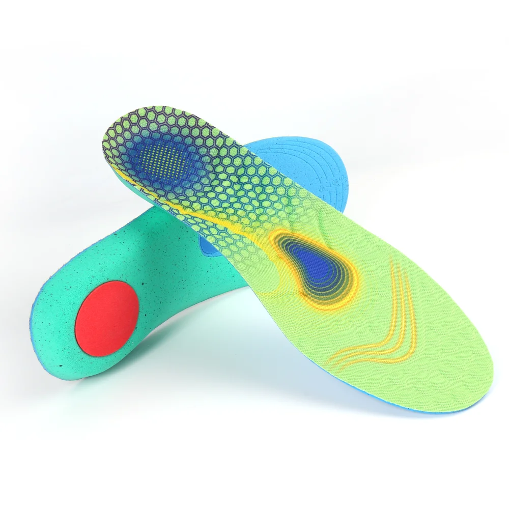 

JIANHUI New Functional Women Men Sport Insole Shock Absorption Sport Insoles, Custom