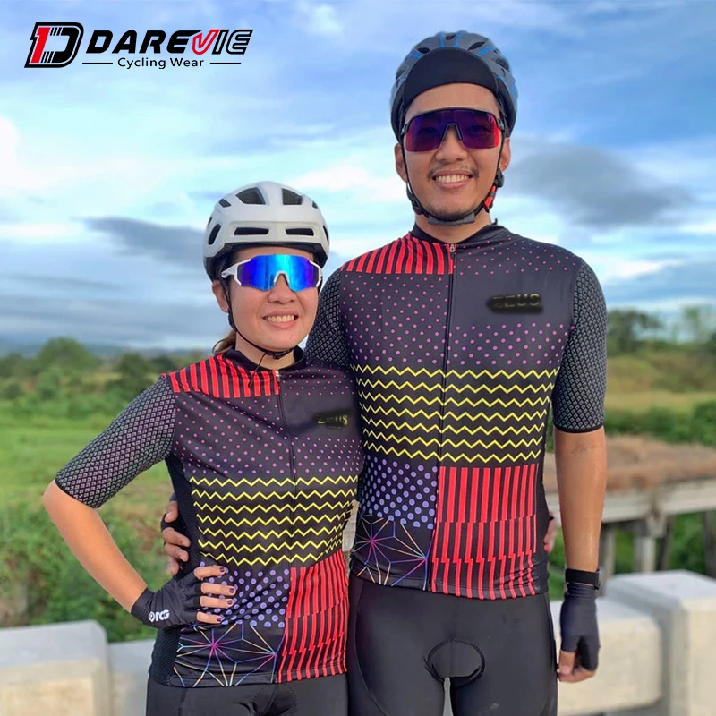 

Darevie Cycling Wear for Bicycle Wear Cycling Clothing Ink Reflective Unique Cycling Jersey Italy Unisex Shirts & Tops 1-3 Days