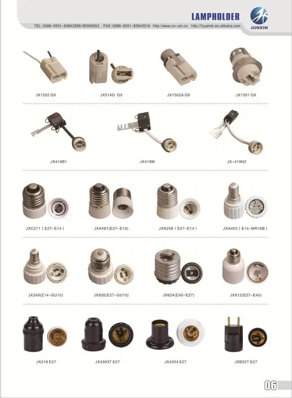 Junxin G9 Halogen Lamp Socket With Iron Bracket Buy G4/g5.3/g6.35