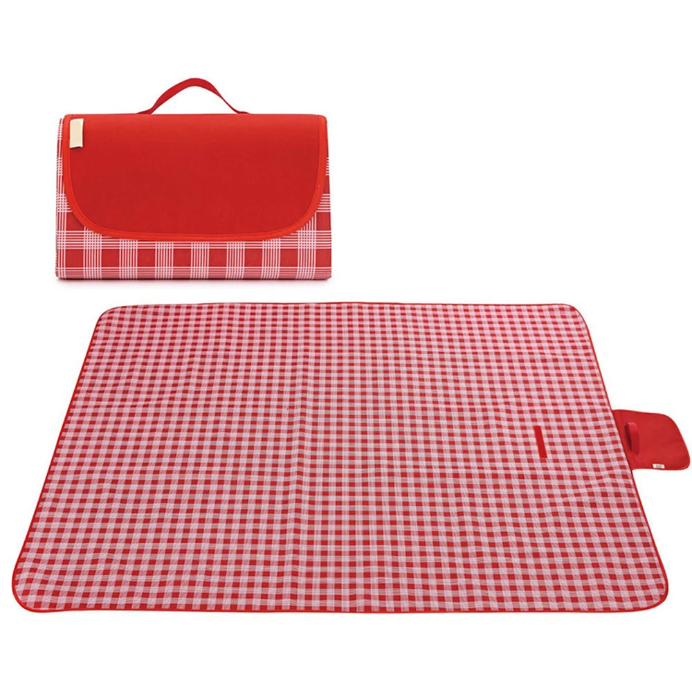 

FunFishing Newest High Quality Waterproof Picnic Blanket Tote Picnic Mat