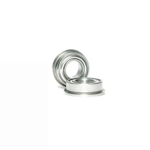 Ball Bearings with Flange MF128ZZ 8x12x3.5mm Shielded Chrome Bearings 2 Pieces
