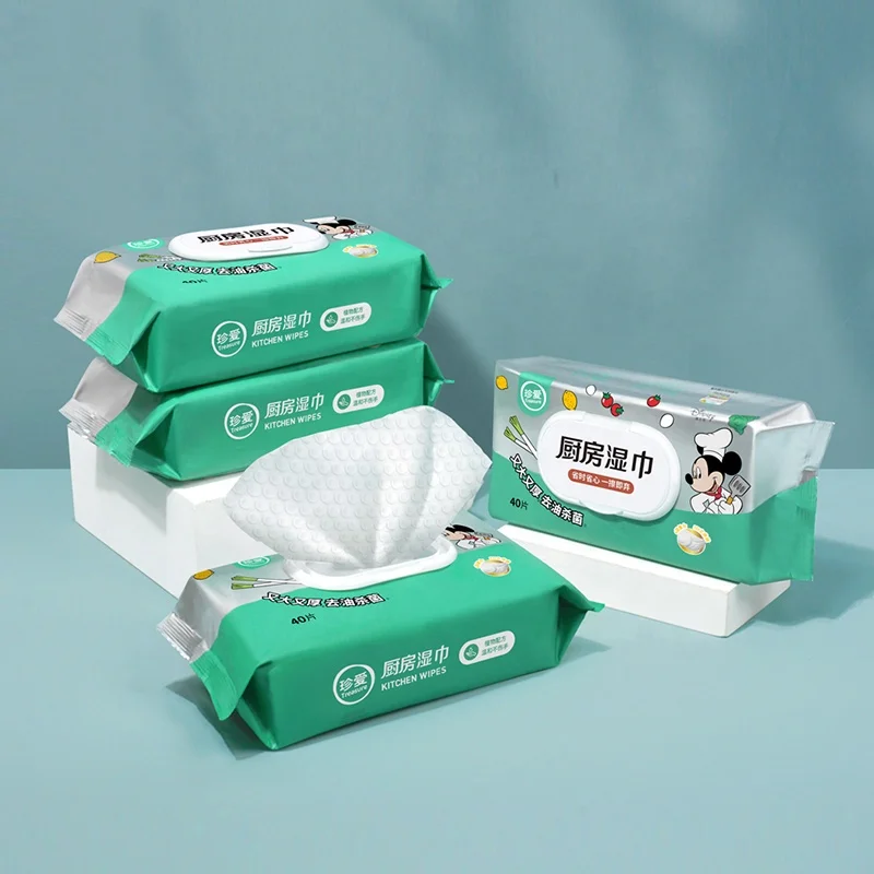 

Household Kitchen Oil Cleaner Wiper Oil Absorbent Kitchen Wipes, Customized