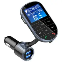 

Fancytech BC37 Car MP3 BT Player Wireless In-Car Handsfree Phone FM Transmitter Dual USB Recharger