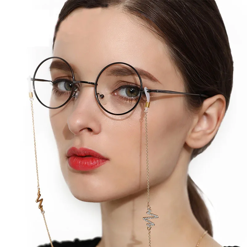 

Trendy Style Lighting Charm High Quality Metal Glasses Chain Luxury Glasses Chain Glasses Chain Manufactures