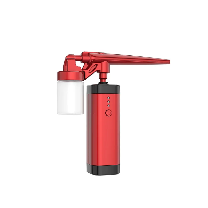 

2021 new household spray multifunctional skin whitening pore cleansing moisturizing high absorption oxygen jet spray gun, Red