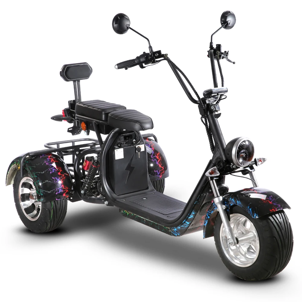 

Free Shipping speedway 3 wheel electric bike with EEC COC certificate, Black/white/blue/red/green etc.
