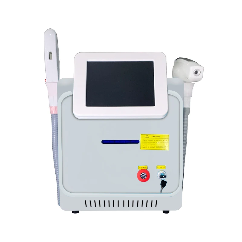 

3 In 1 Multifunction Elight IPL OPT + 1064nm Picosecond Laser + RF Laser Hair Removal/ 360 Magneto Optical System, White