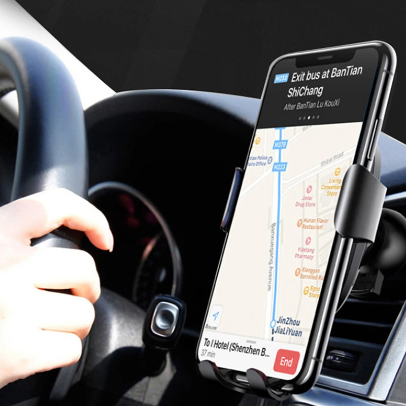 Wireless Car Charger Mount Qi-Certified For Iphone 11 Pro Max Xs Max 8 Plus& More  10W Fast-Charging Car Charger Wireless Holder