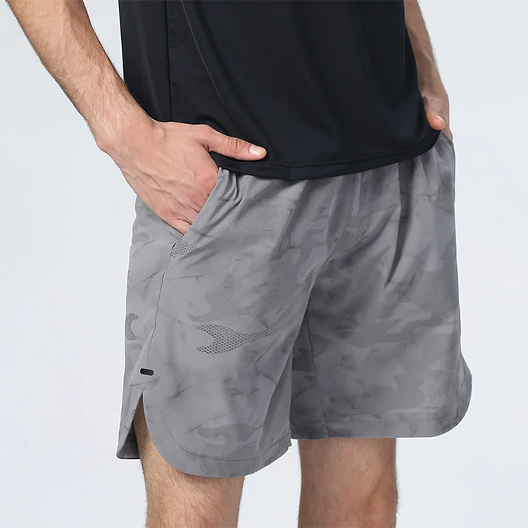 Wholesale Mens Gym Shorts Custom Nylon Athletic Training Running Short Activewear Mesh Shorts Plus Size Men's For Men