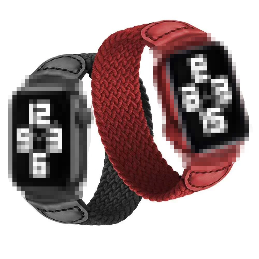 

Smart watch strap New Design Nylon Watch Band For Apple watch 6, Black brown red blue