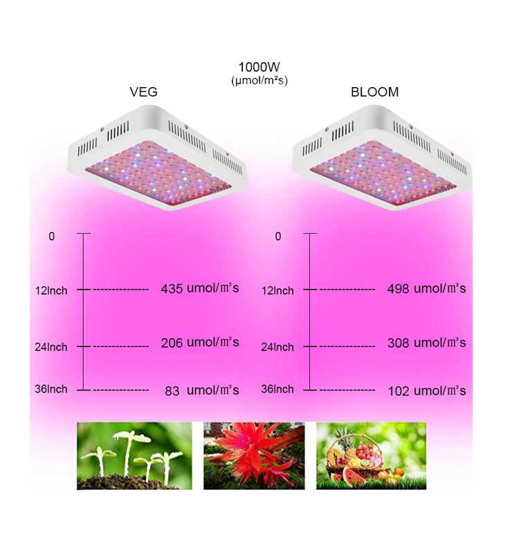 2020 New Led Grow Light Full Spectrum 1000w Horticulture Led Grow