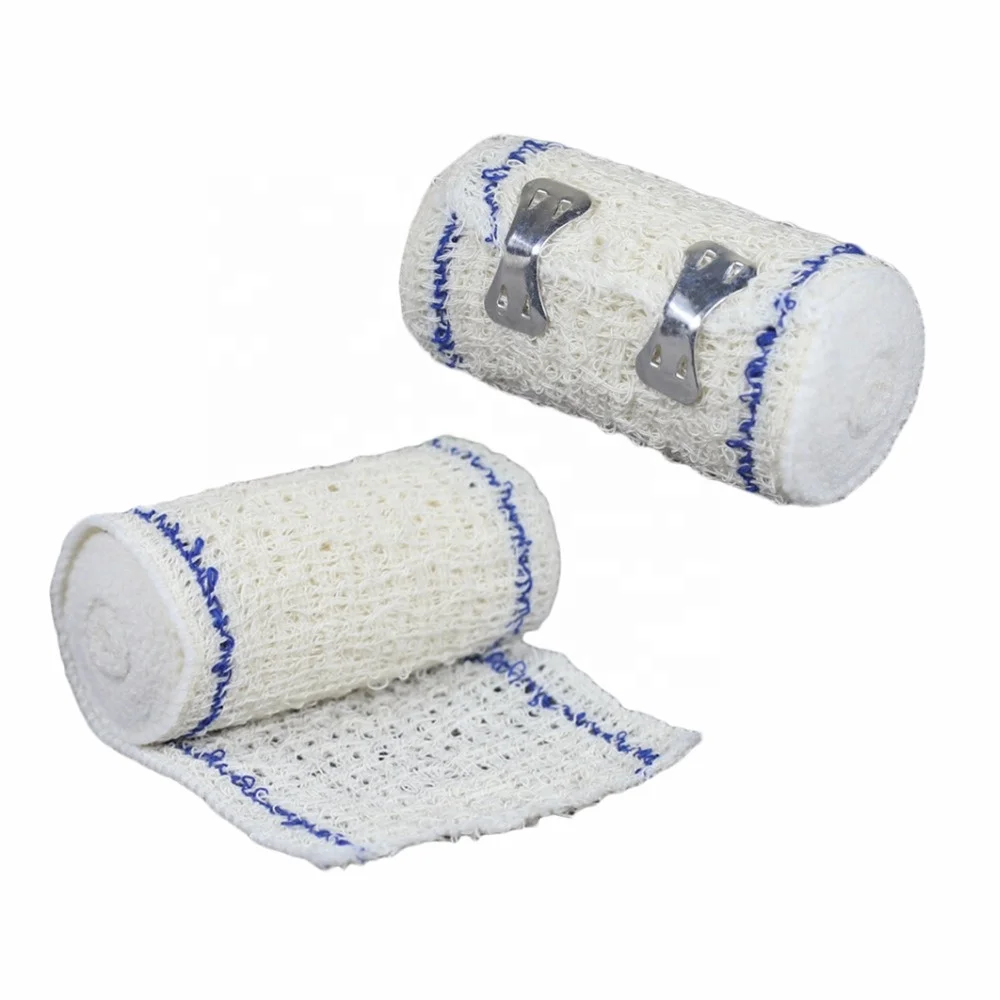 
Greatcare medical disposable supplies wrist knee wraps spandex metal elastic clips elastic tape crepe bandages rolls 