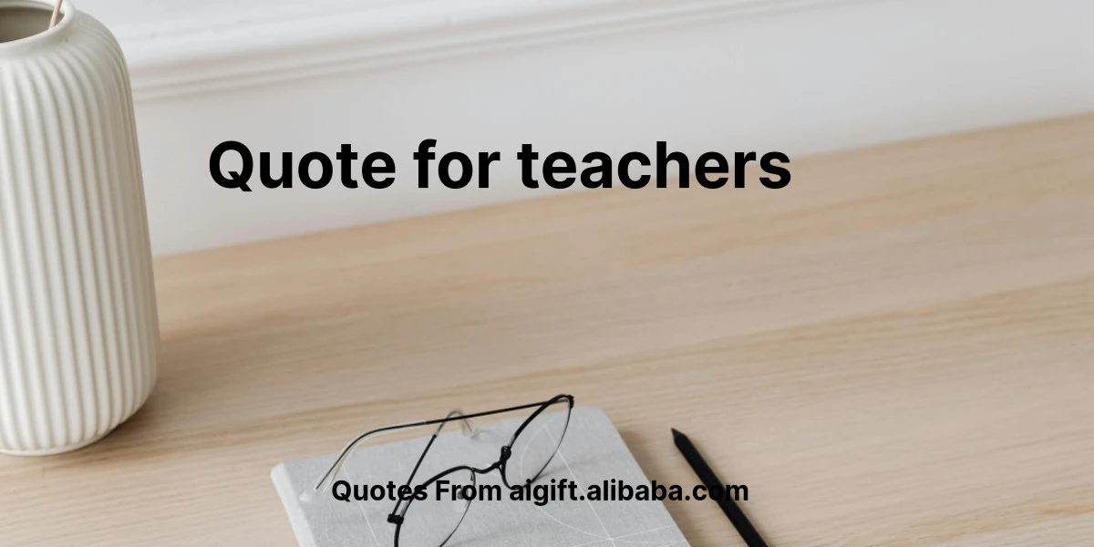 quote for teachers