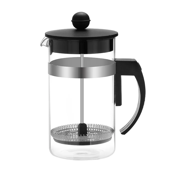

Wholesale Amazon BPA Free Pyrex glass hot style portable coffee maker espresso french press