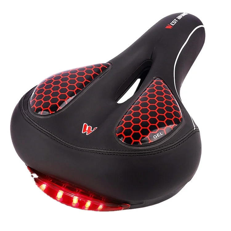 

Exercise Saddle Shock Resistant Seat Bicycle Thicken Waterproof Bike Saddle