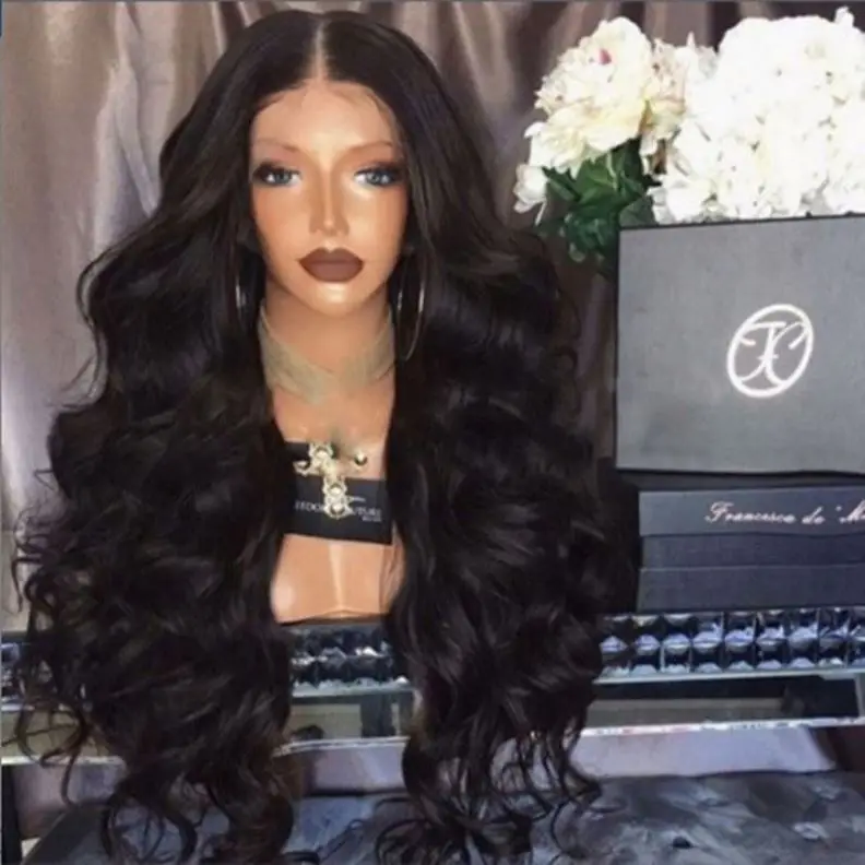 

hot sale sample LSY Charming Real Women Wigs Hair Lace Front Wigs, Silky Straight Hair Wigs Men Natural Human Hair Wig