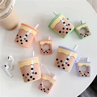 

Milk Tea Airpods Case For Airpod Case Bubble Tea For Airpods Case Keyring