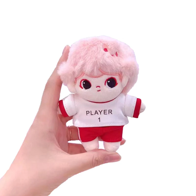 

Cute Idol Plush Doll Cartoon Toy custom can stand cotton plush doll Korean star kpop Plush Doll