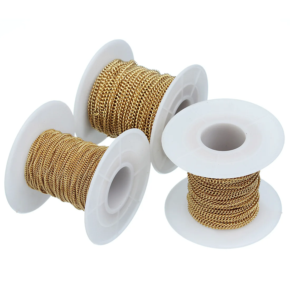 

10 Yards Gold plated Stainless steel Chain for Jewelry making