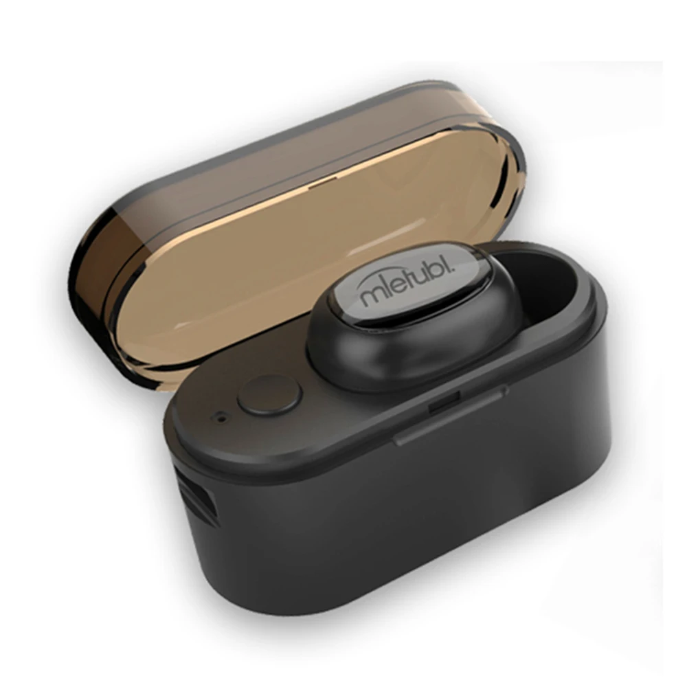 Invisible Sport wireless TWS/mini Single in-Ear Earphone For Bluetooth HIFI Headphone Headset Earbuds Cordless Portable Charging