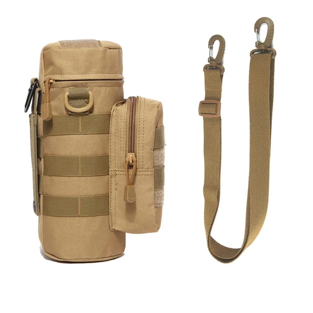 

wholesale custom LOGO molle military tactical water bottle pouch bag for outdoor travel hiking camping