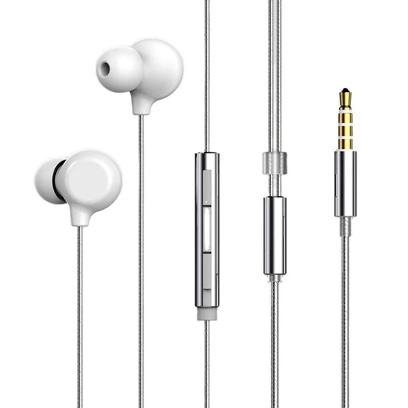 

Special manufacturers fashionable lightest deep bass mic 3.5mm Stereo Sound handfree wired earphone